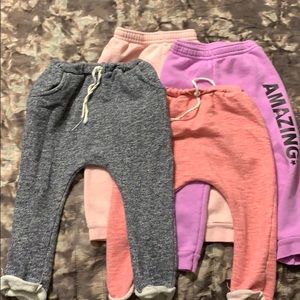 Sweatpant seat // 3t-ish